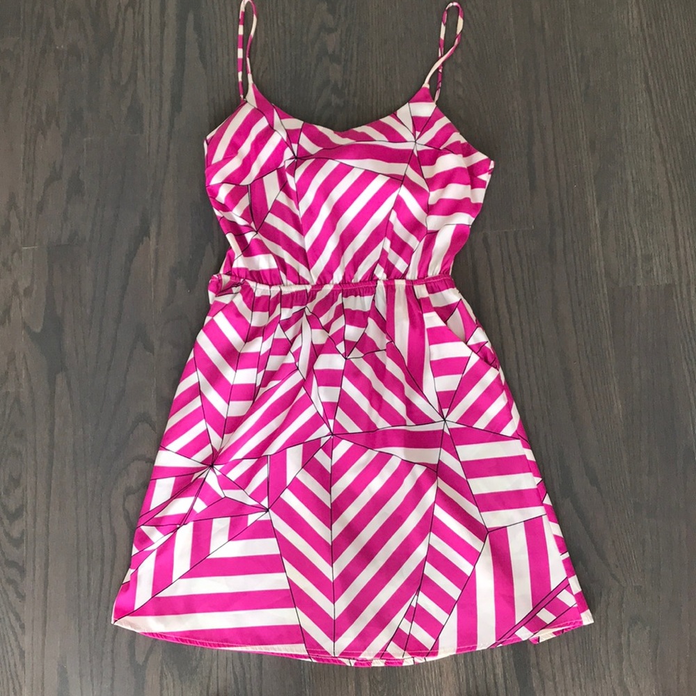Pink Backless summer dress by “ TYCHE”